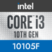Core i3-10105F