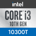 Core i3-10300T