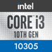 Core i3-10305