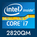 Core i7-2820QM