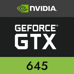 GeForce GTX 645