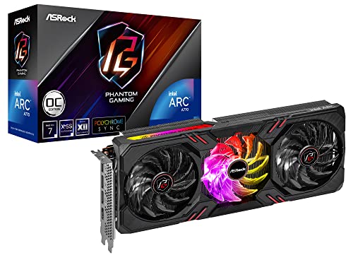 ASRock Arc A770 Phantom Gaming D OC RGB Overclocked