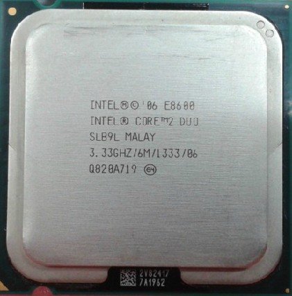 Intel Core 2 Duo E8600