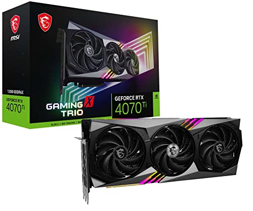 MSI GeForce RTX 4070 Ti Tri-Frozr Gaming X Trio
